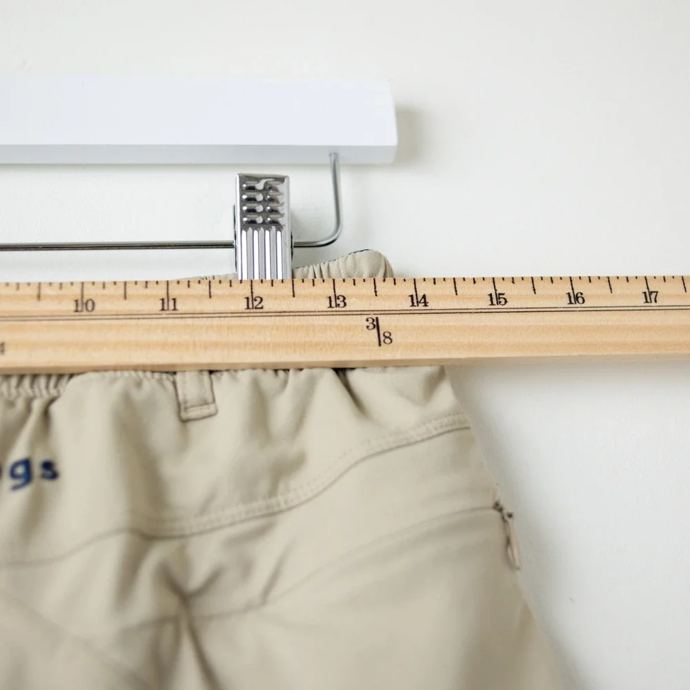 Birddogs Khaki Shorts with Navy Waistband